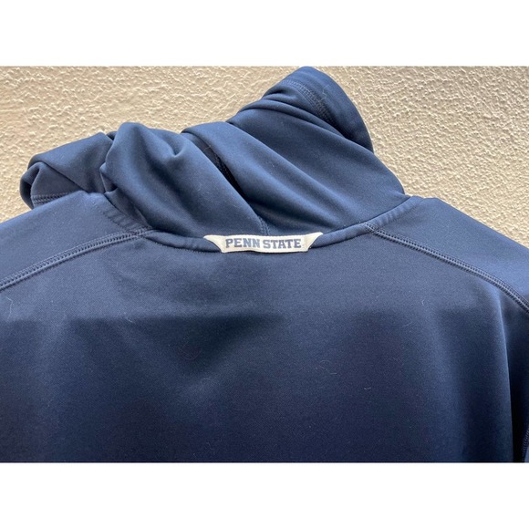 MEN'S Nike Penn State Full Zip Hooded Jacket Blue and White Large - Picture 8 of 8